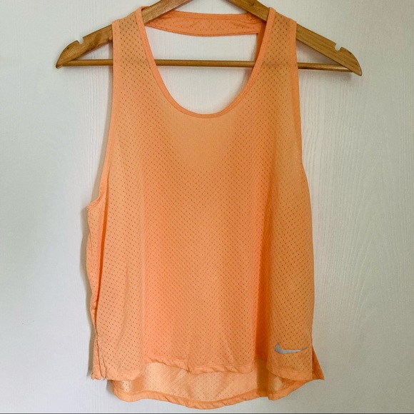 Nike Breath Miler Running Tank Dri Fit - Picture 1 of 4